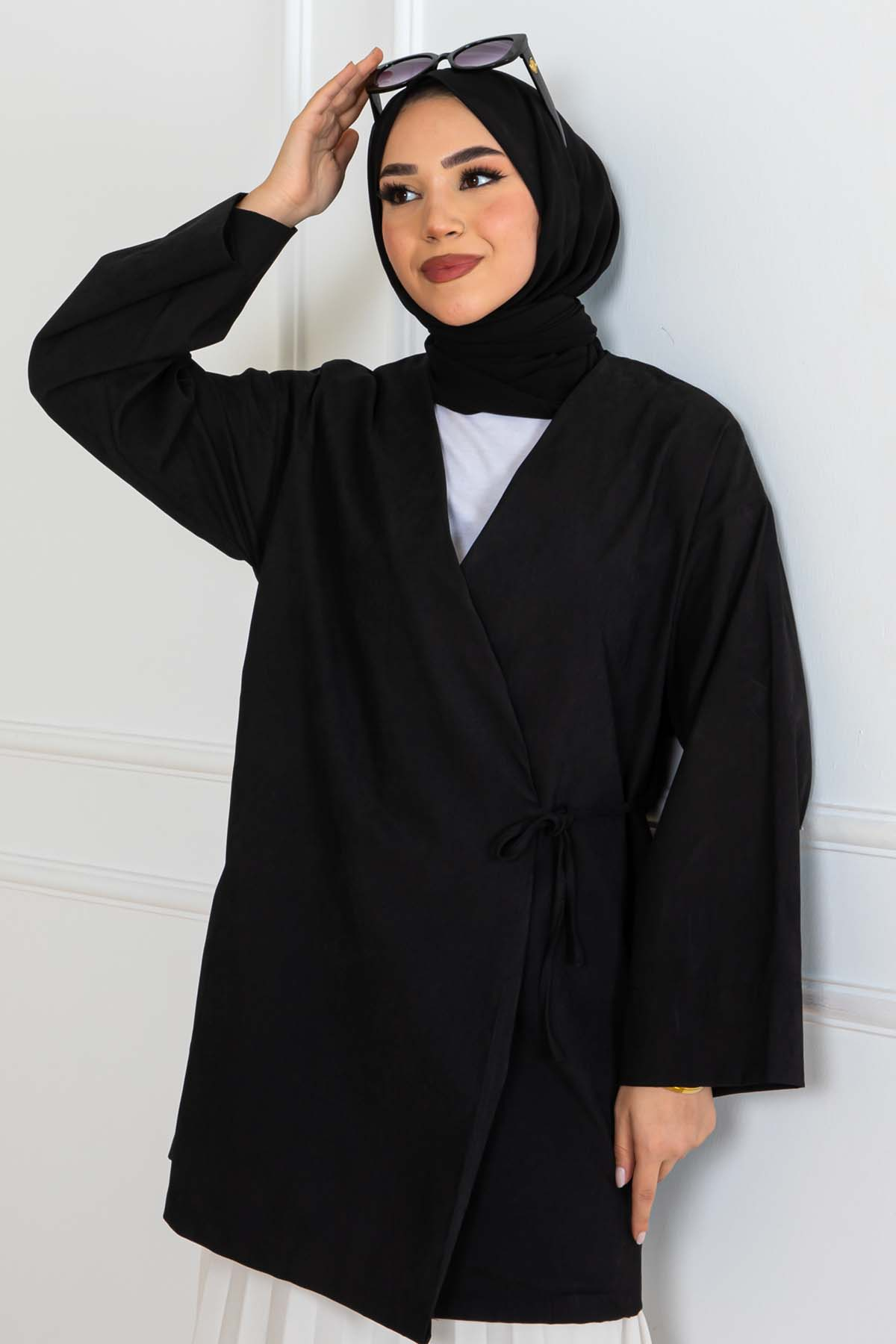 Yeni Sezon Yandan Bağlamalı Kimono