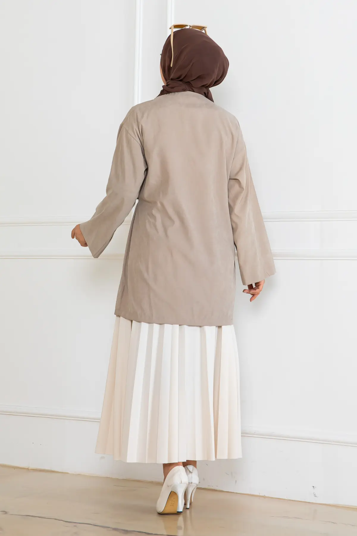 Yeni Sezon Yandan Bağlamalı Kimono-detail