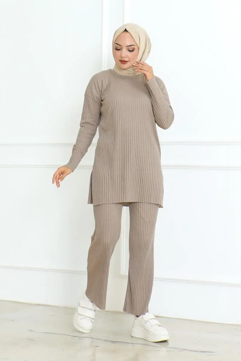 Yırtmaçlı Atlet Takımı-detail