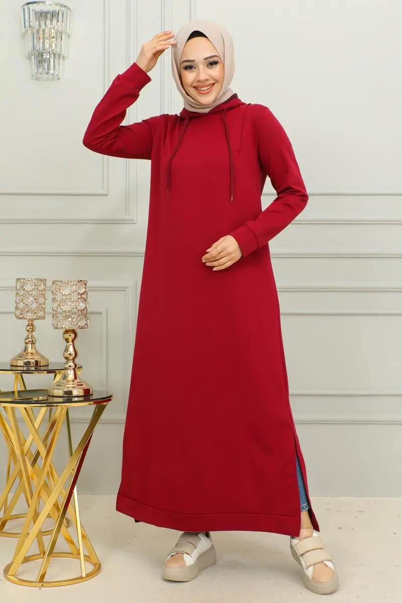 Slit Sports Dress-detail