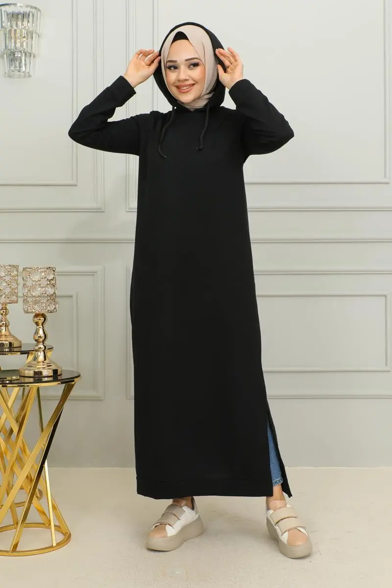 Slit Sports Dress-detail