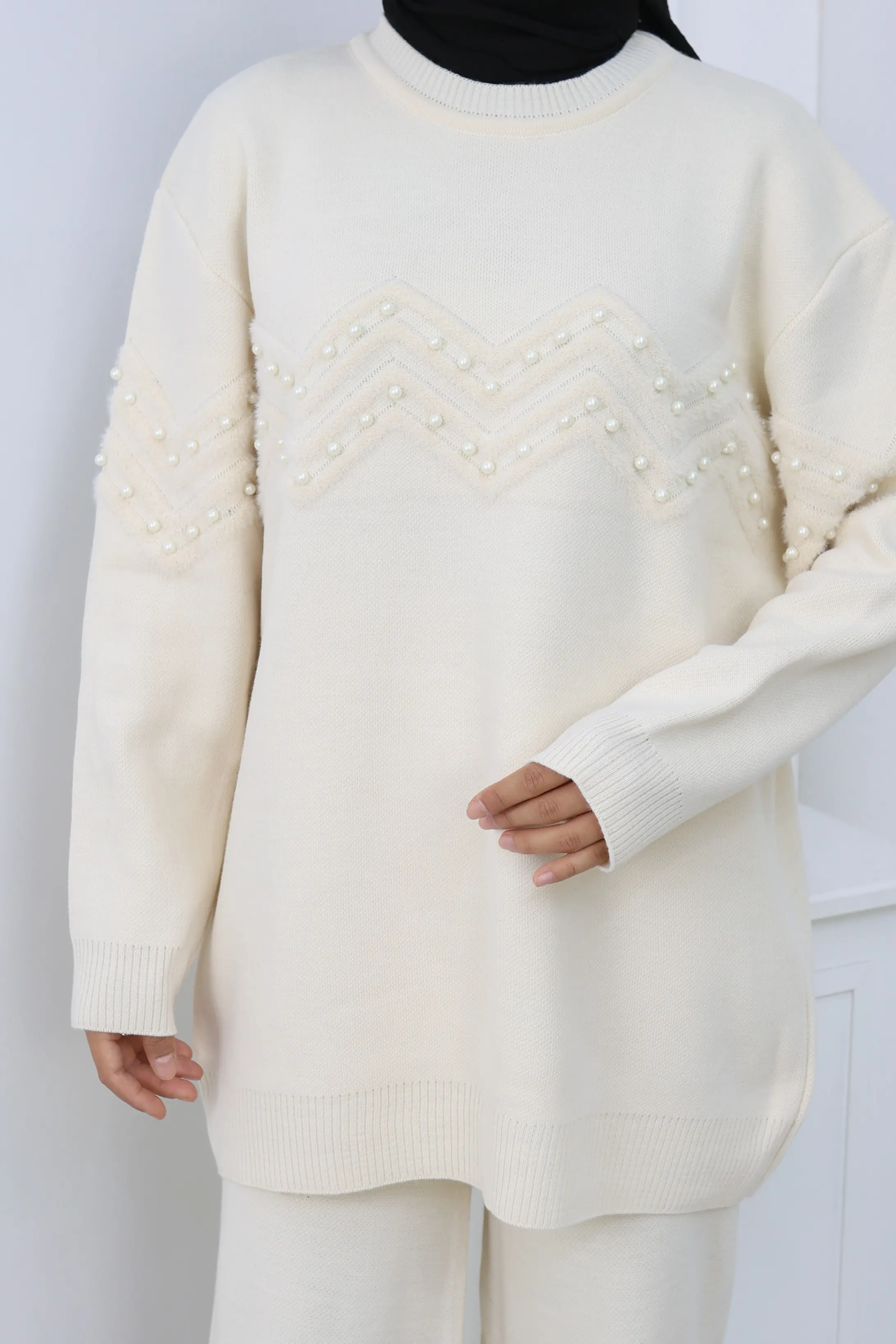 Zikzak Boncuklu Takım-detail