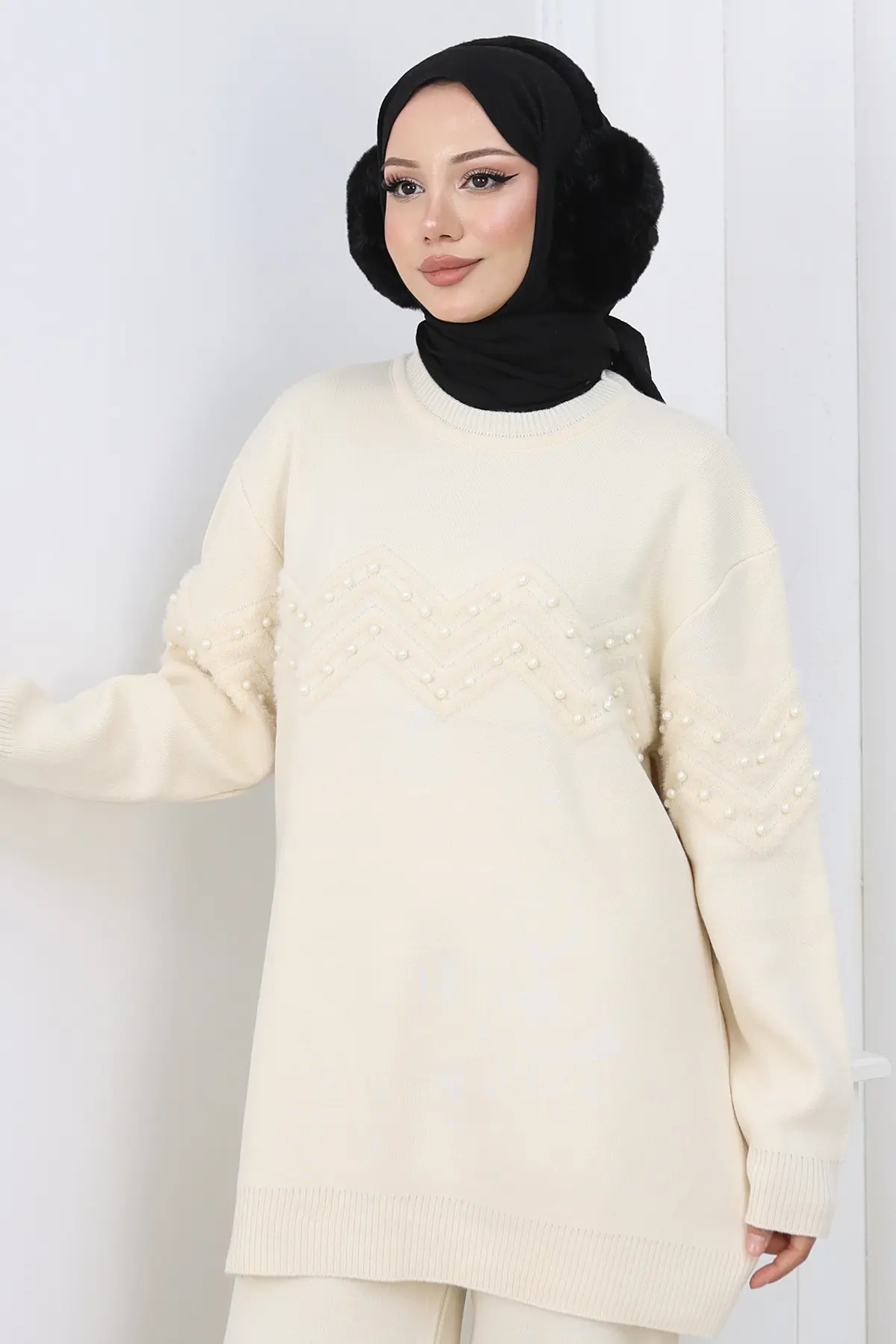 Zikzak Boncuklu Takım-detail